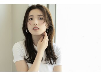 マカロン 会津若松 FA town店(MACARON)の写真/【カット￥3500】顔回りのカットラインで横顔美人☆mm単位でこだわりバランスを見極める[会津若松/学割U24]