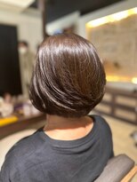 ヘアリゾート粋 ティガ 池袋店(tiga) マッシュショート/ショコラブラウン