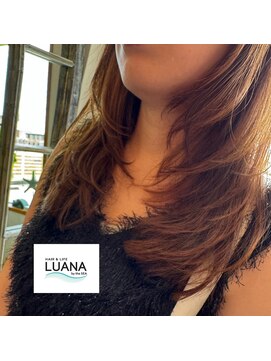 ルアナ バイ ザシーヘアーアンドライフ(LUANA by the SEA hair&life) 顔周りにボリュームを！レイヤー
