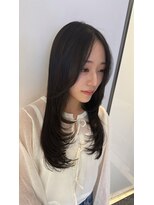 アピッシュ ギンザ(apish ginza)&nbsp;レイヤーカット/韓国レイヤー/韓国ヘア/ワンカール/内巻き/藤野