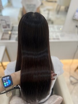 シャルム バイ アローズ 久留米店(CHARM BY AROSE) 大人可愛い透明感立体感グレージュ×エアストレート