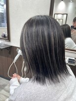 ベルヘアーデザイン 堺東(Belle hair Design)&nbsp;コントラストハイライト/ハイライト/外国人風/ケアブリーチ/堺東