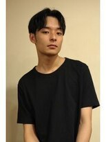 ブークル(boucle)&nbsp;短めセンターパート　ビジネス髪型　就活髪型