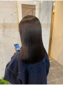 髪質改善＊ロングレイヤーグレーベージュ＊美髪【Zina船橋】