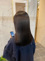 ジーナ 船橋(Zina)&nbsp;髪質改善＊ロングレイヤーグレーベージュ＊美髪【Zina船橋】