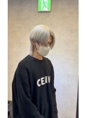 ホワイトシルバー&エンドカラー