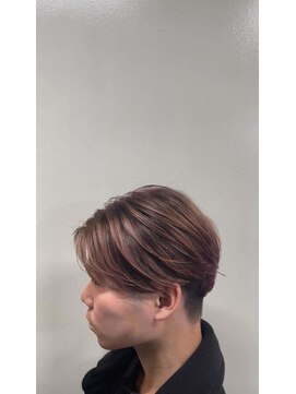 ディオ 町田店(DIO) 暗めバレイヤージュ【メンズパーマ】