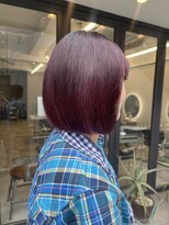 フラム 渋谷(flamme)&nbsp;ブリーチなしボルドー