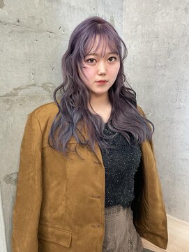 アロ 大阪梅田(alo) 【momoa】透明感パープルカラー