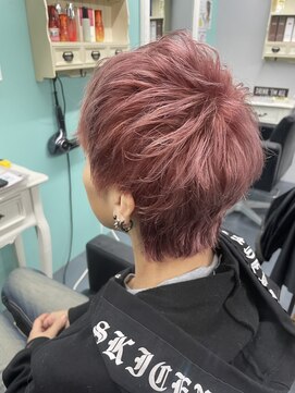 ミエル ヘア 新宿(miel hair) メンズハイトーンカラー【新宿】