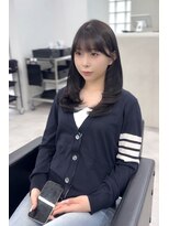 プティ(PUTY)&nbsp;神戸三宮　韓国レイヤーカット　顔まわりカット