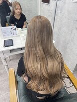 リミットバイアフィナー 大宮店(limit by Afinar) ミルクティーベージュ/ブリーチカラー