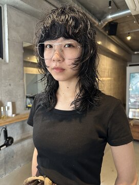 ソイリウム 下北沢(soi rium) 黒髪レイヤーカットパーマ