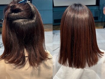 シックスセンスヘアー(sixsense hair)の写真/一人ひとりの髪質やライフスタイルに合わせたスタイル提案が魅力＊居心地の良い空間で理想のスタイルへ