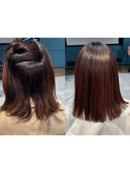 一人ひとりの髪質やライフスタイルに合わせたスタイル提案が魅力＊居心地の良い空間で理想のスタイルへ