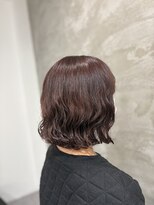 レンネ(Renee)&nbsp;色気ボブ×冬のガーリーコーラルピンク