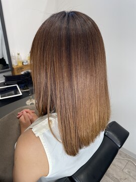 ラソヘアー(Laso hair) シルキーエステでまとまりのある自然なヘアに