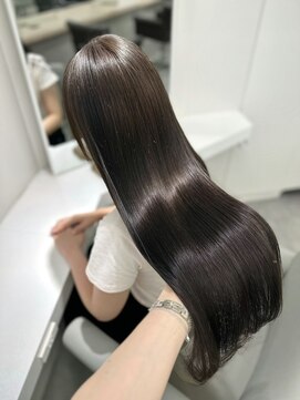 ベレーザ 渋谷(BELEZA) 16978髪質改善ネイビーグレージュ黒髪レイヤーブルーブラウン