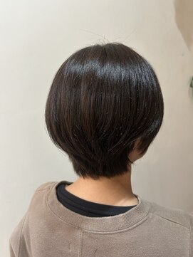 立体感抜群大人ショート