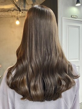 キラ 原宿(KILLA) #ブリーチなしダブルカラー#グレージュ#ブラウン#ベージュ