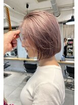 ロマリア ヒルズ 表参道 原宿(Lomalia HILLS)&nbsp;似合わせカットボブ[表参道ダブルカラーケアブリーチ縮毛矯正]