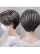 リトマス 二子玉川(litmus)&nbsp;二子玉川/白髪/大人ヘア/艶髪/スモーキーブラウン/顔周りカット