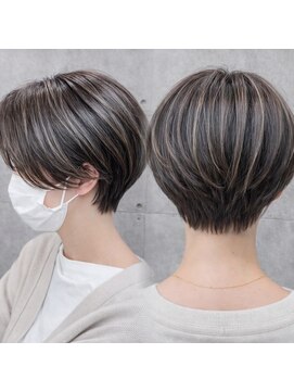 リトマス 二子玉川(litmus) 二子玉川/白髪/大人ヘア/艶髪/スモーキーブラウン/顔周りカット