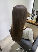 ブリーチ_髪質改善_ミルクティーグレージュ