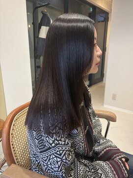 フルクタ(Fructa) ラベンダーカラーと高浸透髪質改善トリートメント