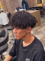 ブラック 横浜(BLUCK)&nbsp;【RYO指名限定】骨格矯正オーダーカット＋デザインパーマ