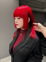 ロテサカエ(Lote.Sakae)&nbsp;着物ヘア/大人ガーリー/ダークアッシュ/似合わせカット/名古屋