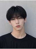 men's/メンズ/刈り上/げセンターパート/ダウンパーマ