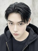 ヘッドストック 大和八木店(HEAD STOCK) アップバングテーパーフェードシャドウパーマガイルヘアツイスト