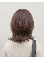 アンリエラ(Unliera)&nbsp;20代30代40代/くびれレイヤー/ピンクブラウン/松山美容室