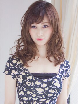 リリアン 表参道(relian) ふわふわウェーブ　アッシュベージュ