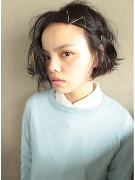 ナヌーク シブヤ(nanuk shibuya) 【nanuk】デイリーに使えるファッジ風なピンアレンジショート