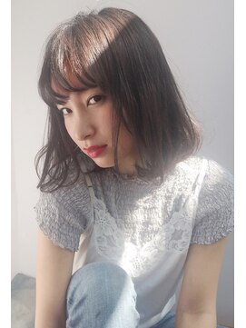 ヴィジョン(VISION) 束感BOB/透明感アッシュ