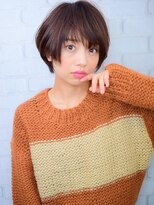 ラウンジ モリオ イケブクロ(Lounge MORIO Ikebukuro) 【morio池袋】大人かわいい斜めバング美フォルム小顔ショート#