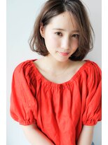 プリマ(PRIMA)&nbsp;ナチュラルカール×グラデーションブラウンボブ1