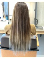 カームリーヘアー(calmLY HAIR) 前髪/アンブレラカラー/こなれミディ/イメチェン/ウェーブパーマ