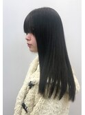 ツヤツヤストレートロング