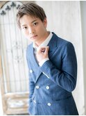 外国人風カラーで！格上げサイドパートショートA