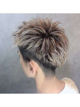 ヘアサロンエム 川越(HAIR SALON M) 外ハネボブ/アッシユブラウン/ネオウルフ/デザインカラー