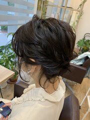 結婚式ボブヘアアレンジ