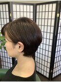 前下がりショートボブ