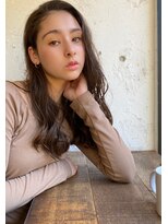 チョビー 銀座(chobii)&nbsp;チョビー銀座桜井デジタルパーマイルミナカラーグレージュ