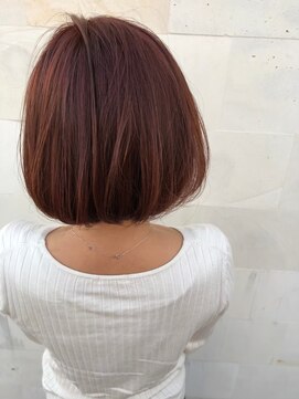 ビヨンド リンク(BEYOND L'INK) pinkベージュ×miniボブ