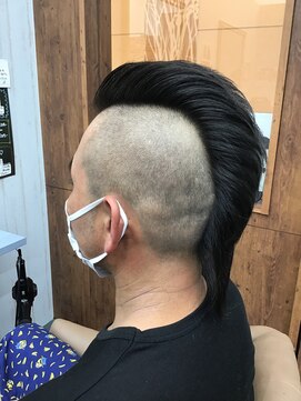 ラックフィールド 姫路別所店(Luck Field) 個性派モヒカンスタイル