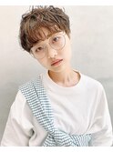 【早瀬忍 梅田中津】ナチュラルショートパーマ