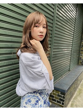 ヘアアンドエステ ヒロイン 西麻布本店(Hair&Esthe HIROIN) 大人のミディアムカールレイヤー